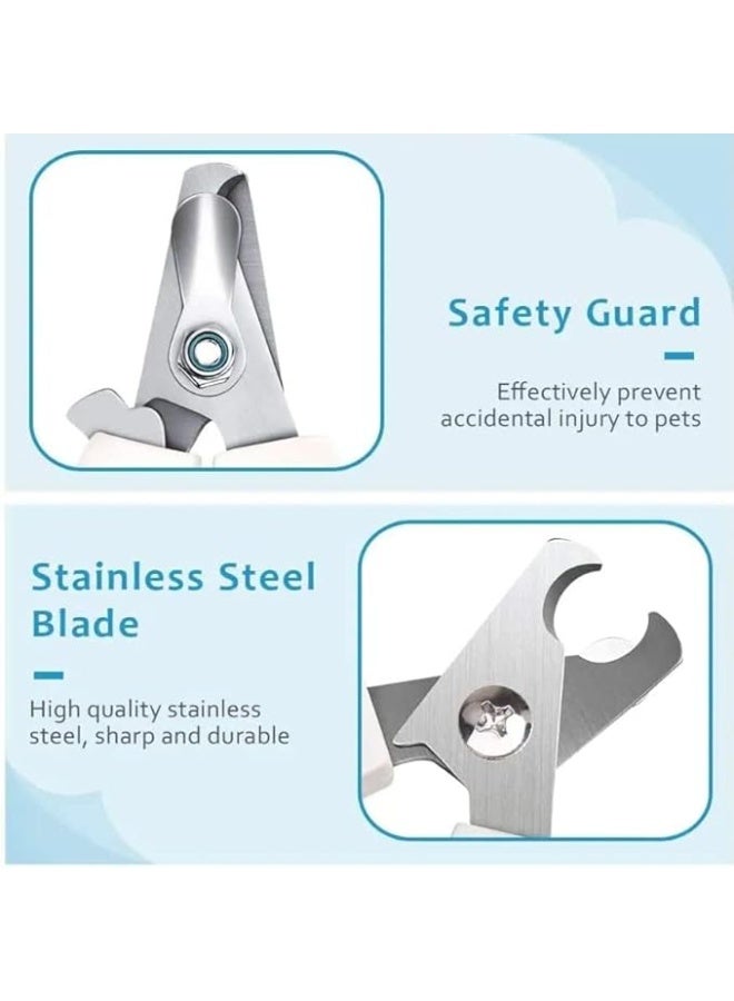 قصّافة أظافر للقطط والكلاب من الستانلس ستيل مع مبرد(بالوان متعدده) - Image 5